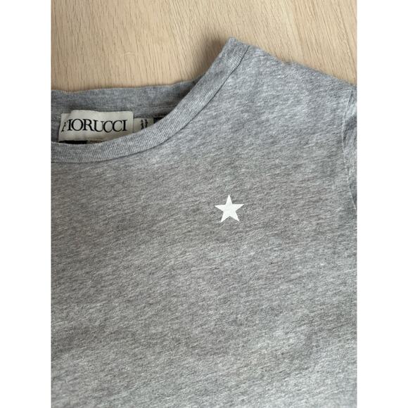 Fiorucci Star Grey Star Cropped T-Shirt - Size S - Mint - Picture 6 of 9